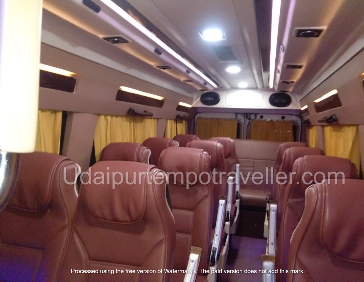 12 seater tempo traveller hire in udaipur